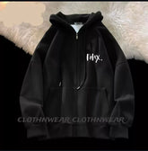 Black zipper pocket Relax